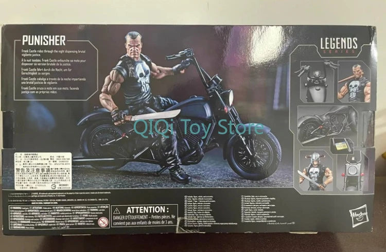 In Stock Hasbro Punisher Motorcycle Set