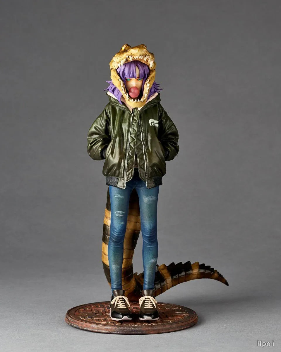 【MT】Original KAIYODO CROCO GIRL Entei Ryu 1/7 Scale Model Figure Toy