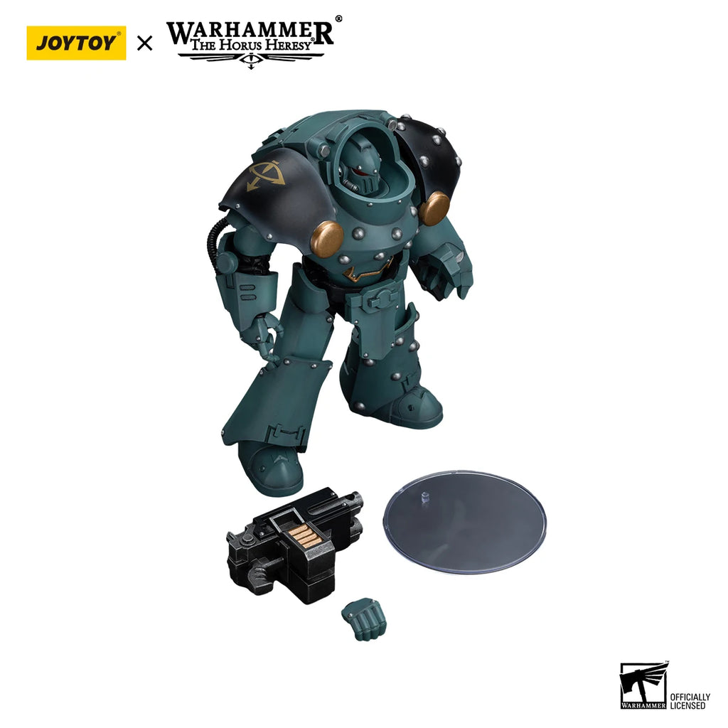 JOYTOY Warhammer 40K 1/18 Action Figure Sons Of Horus Tartaros Terminator Squad Anime figures Toys Model