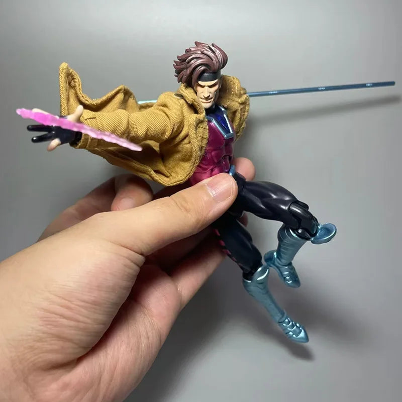 Original Ct Toys Gambit Figure Mafex 131 X-Men Wolverine Shf Anime Action Figure Figurine Statue Model Kids Toy Customized Gift