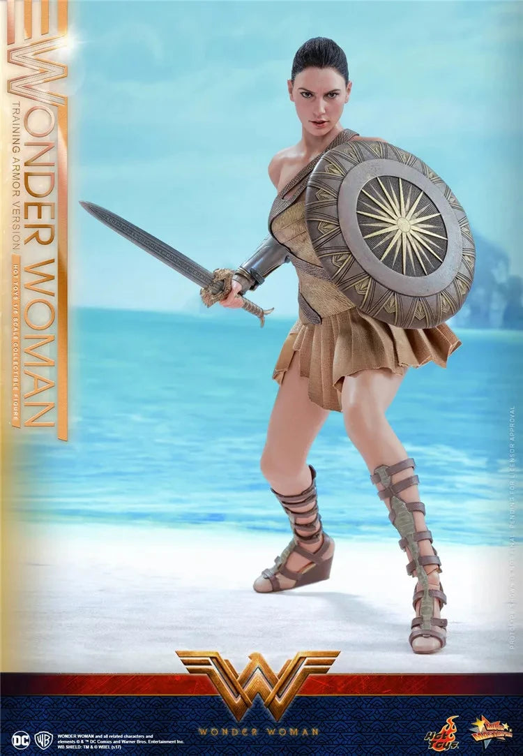 HotToys MMS424 1/6 Scale Wonder Woman 2.0 Training Edition Female Soldiers Full Set 12Inch Action Figure Doll Body In Stock