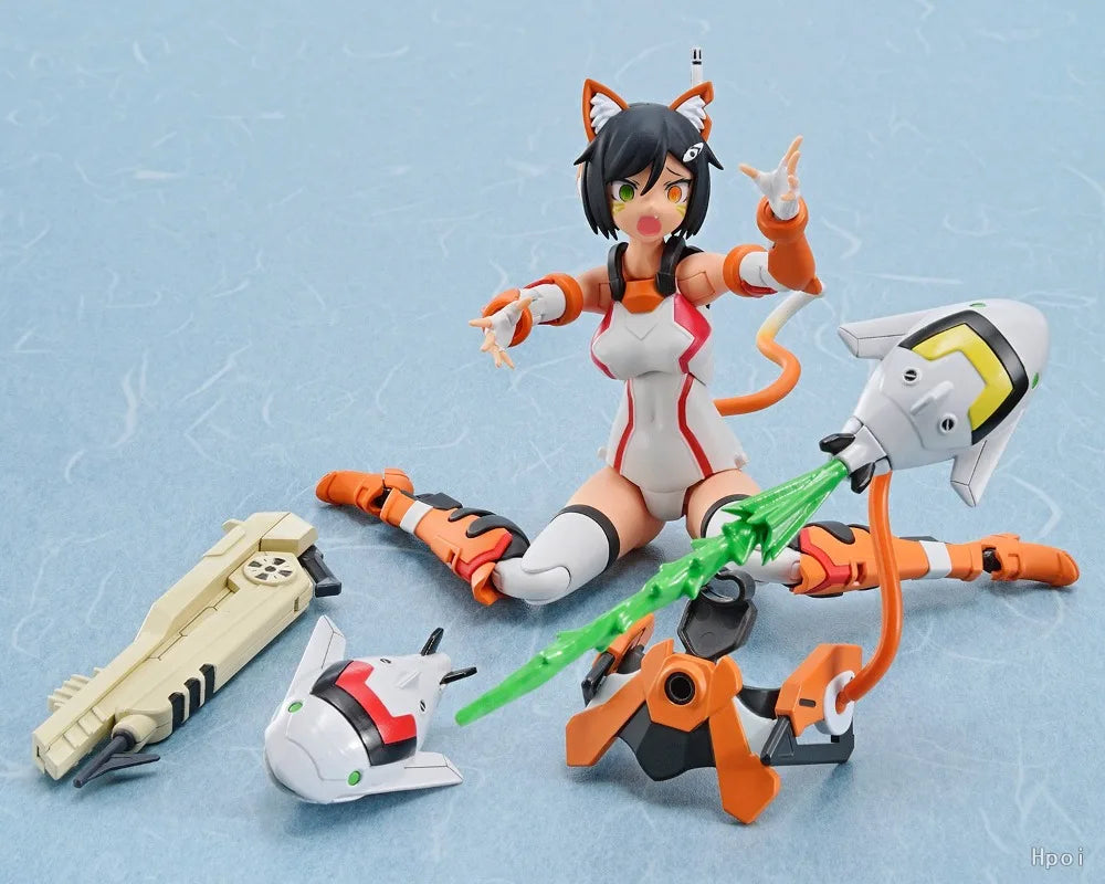 AOSHIMA Genuine V. F.G ACKS Series Macross DELTA MC-07 VF-25G MC-08 VF-31D Skuld Sp Anniversary Action Figures Model Toys Gifts