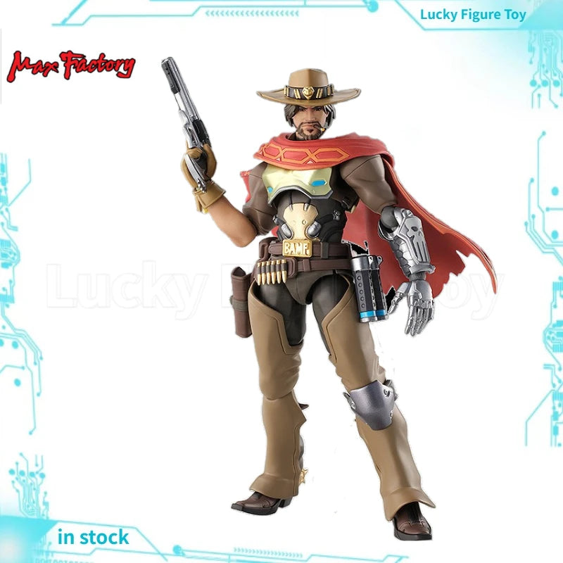 【In Stock】Max Factory figma #438  OVERWATCH Cole Cassidy action Figure