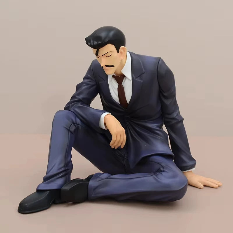 Detective Conan Kudou Shinichi And Conan Edogawa Aim Anime Figure Model Statue Collection Desktop Decoration Ornament Toys Gifts
