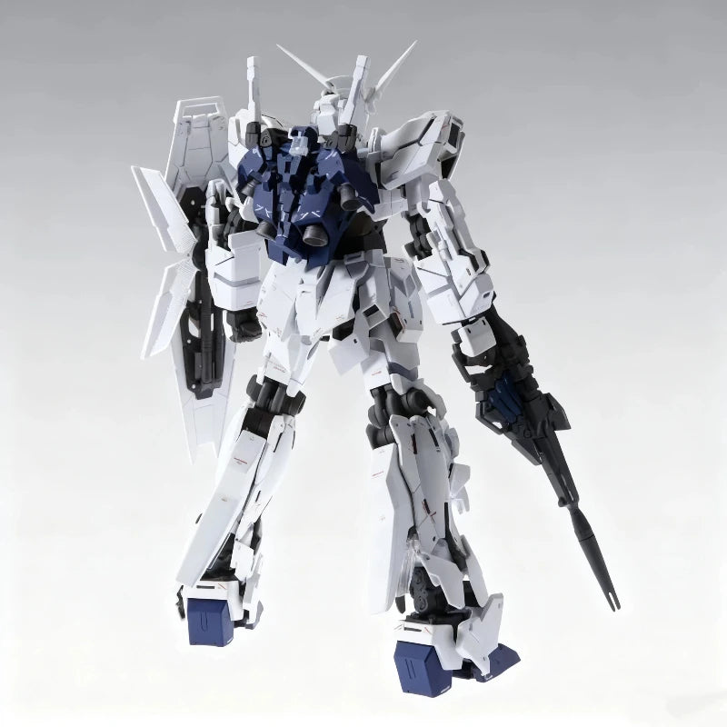 MGEX 1/100 Unicorn Triple Shield Ver No Cage No Light  Assembly Model Kit Action Figures Antenna Repair Edition Trendy Toys Gift