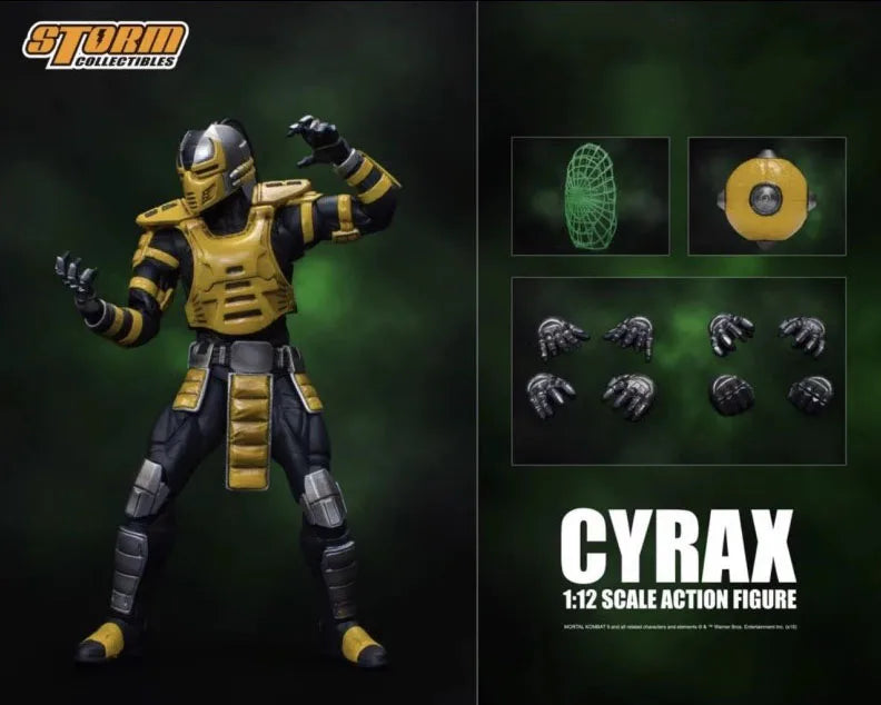 YYDS Storm Toys 1/12 Soldier CYRAX Full Set 6'' Action Figure Doll Model Toy In Stock