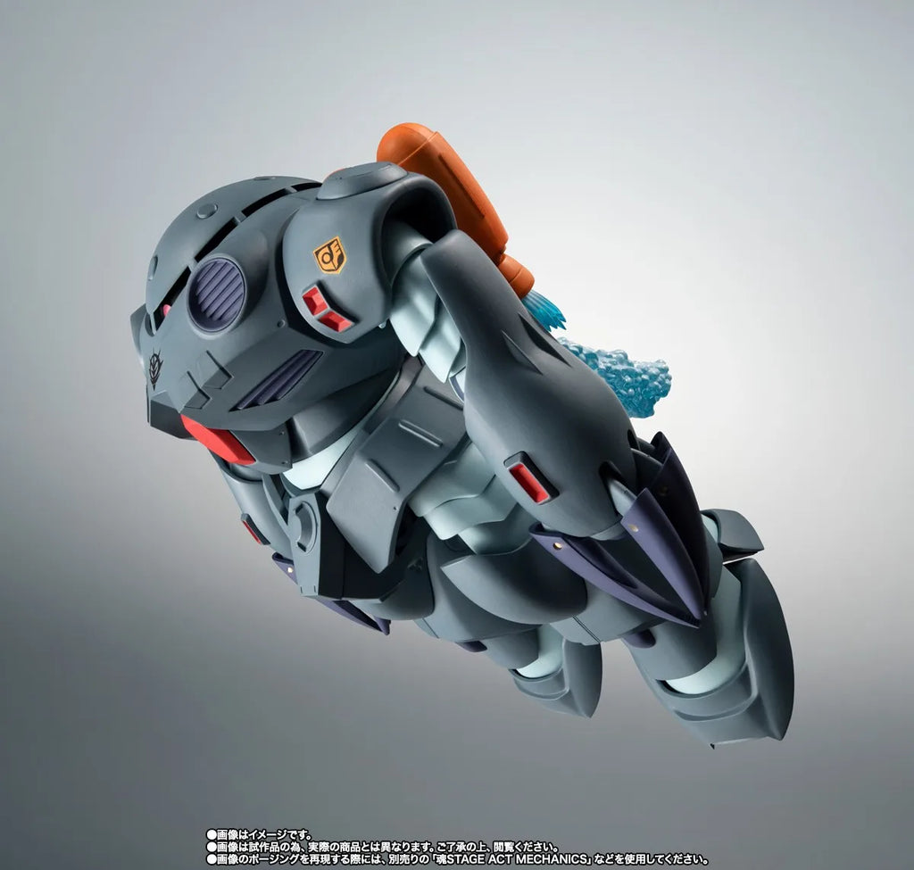 In Stock Genuine BANDAI ROBOT SPIRITS MSM-07E Experiment Zgok Figure Anime Mobile Suit Gundam 0080 War in Your Pocket Model Toy