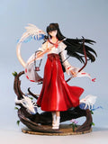 Inuyasha Kikyo Phoenix Ver. Anime Action Figure - Standing Pose Scene Desktop Decoration Collectible Model Gift for Anime Fans