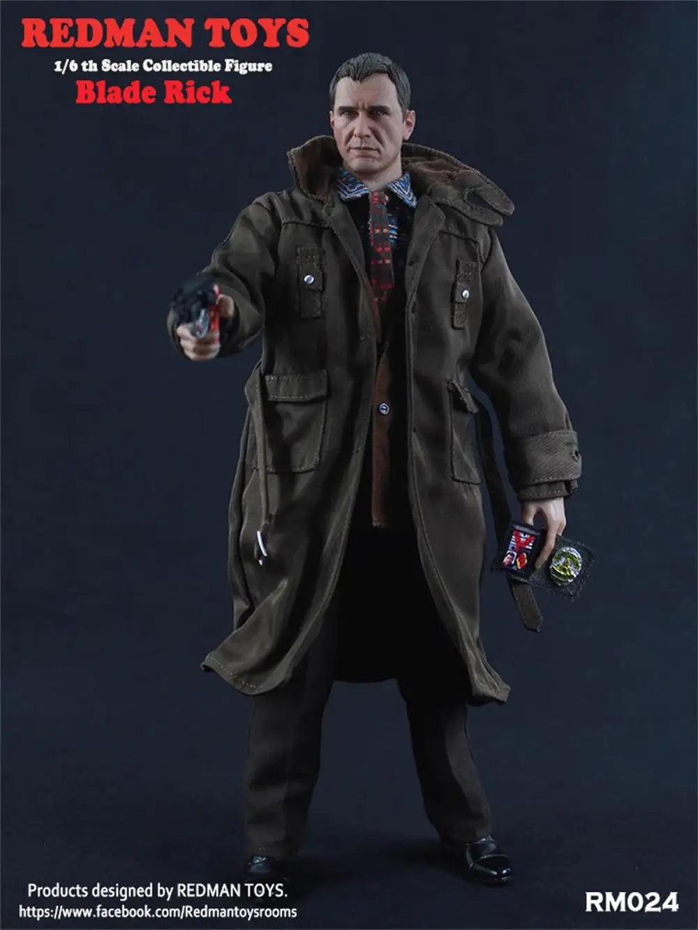 In Stock For Sale 1/6 Redman Toys RM024 Soldier Doll Killer Rick Full Set Moveable Action Figure About 12" Gift For Fans Collect