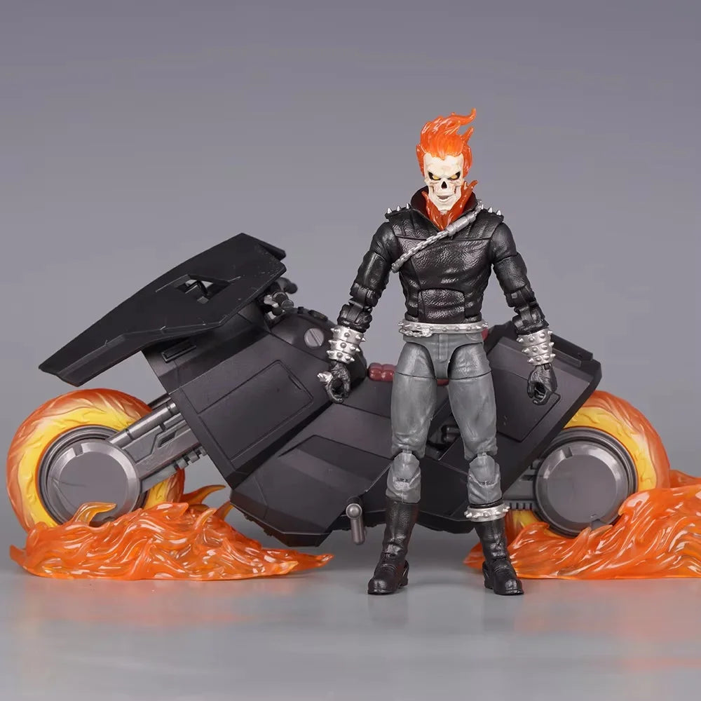 Marvel Legends 85th Anniversary Ghost Rider 6" Action Figure Anime Figurine Exclusive Collection Model Statue Toys Gifts