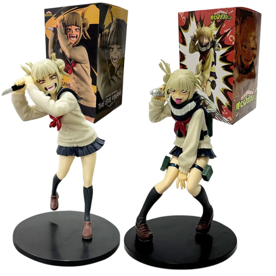 Anime My Hero Academia Anime Figur Charakter Toya Himiko Deku Boku Actionfiguren Charaktersammlung Serie Modellpuppe Geschenke