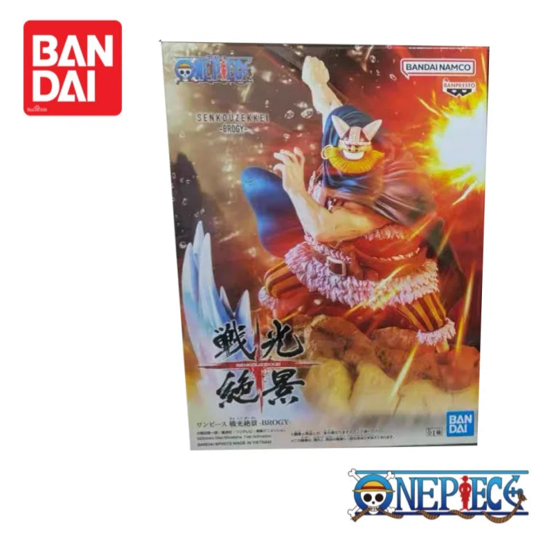 In Stock 100% Genuine Original Bandai Banpresto One Piece Dorry Brogy Anime Merchandise Action Figure Model Figurine Ornaments