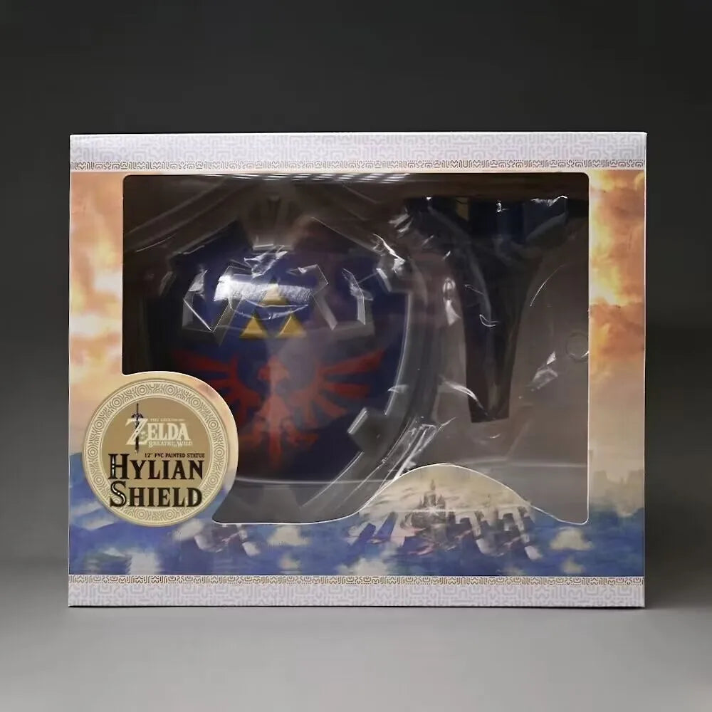Legend of Zelda Breath of the Wild Hyrule Shield Shield Figure 29cm Cross-border Model Collection Cosplay Toys Gift For Friends