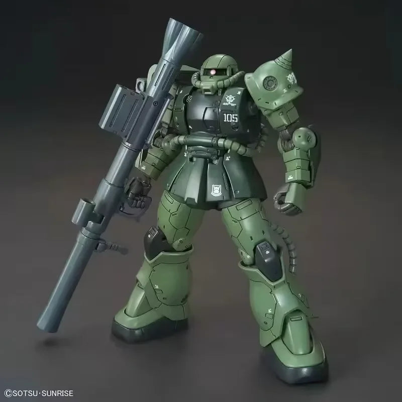 GTO ZAKU HG 1/144 MS-06K Assembly Model Action Figures Children's Toys Robot Plastic High Quality Model Collection Boy Gifts
