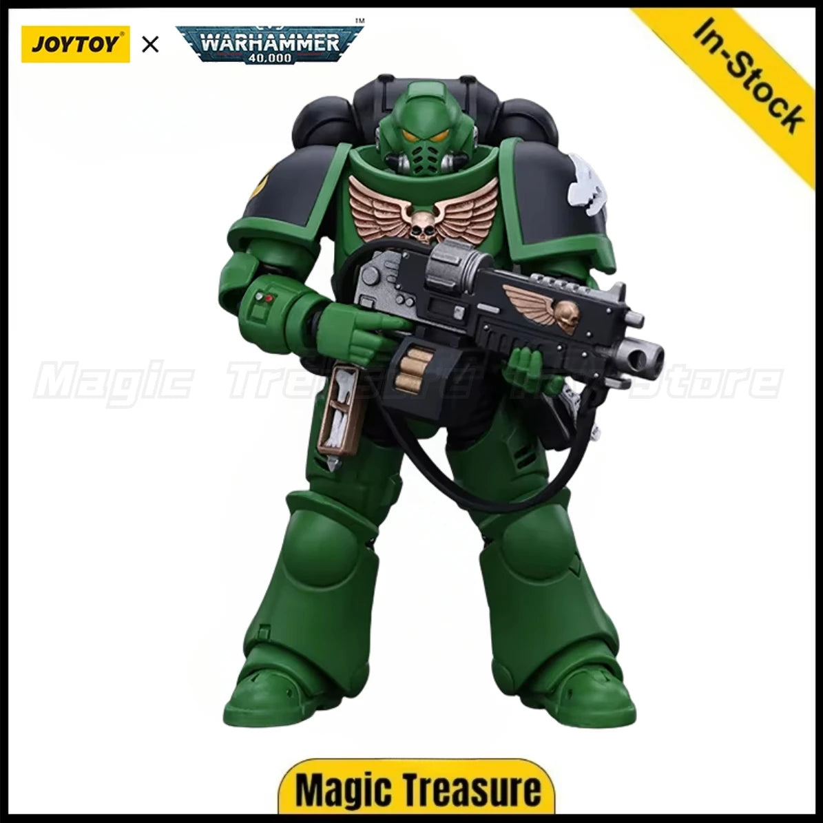 【In Stock】JOYTOY Warhammer 40K Salamanders Intercessors Brother Haecule Anime Figures Toys Collection Model 1/18 Action Figure