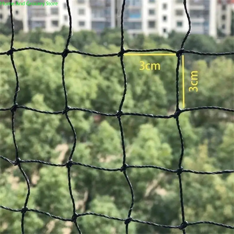 0XXA Reinforced Netting Cats Mesh for Balconies and Patios, Steel Wire Reinforced Pet Safety Netting