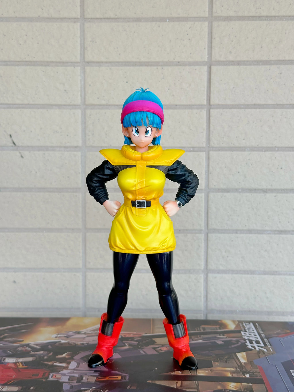 23 см Dragon Ball Z Аниме Фигурка Bulma Фигурки 2 Глави Смяна на Ръка Фигурка PVC Статуя Модел Кукла Колекционерска Украшение Играчка Подаръци