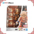 In Stock Genuine Bandai Dragon Ball Z Model Kit SHF Krillin Son Goku’s Old Friend Anime Action Figure Collection Finished Model