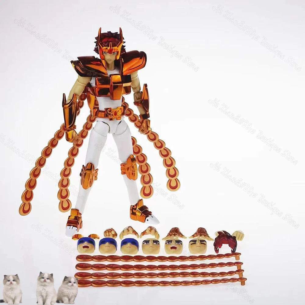 MMD-Modell Saint Seiya Myth Cloth Pegasus Seiya Dragon Shiryu Cygnus Hyoga Andromeda Shun Phoenix Ikki Actionfigur