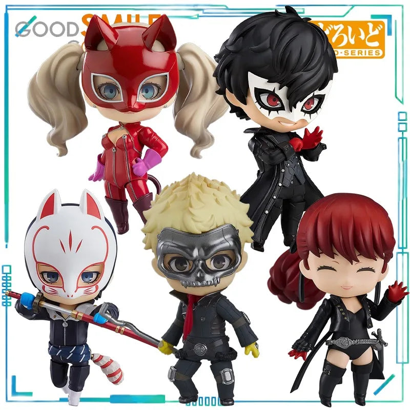 GSC Genuine NENDOROID Series PERSONA5 The Animation 1162 Ryuji Sakamoto 1143 PANTHER Mobile Model Toy Q-version Humanoid