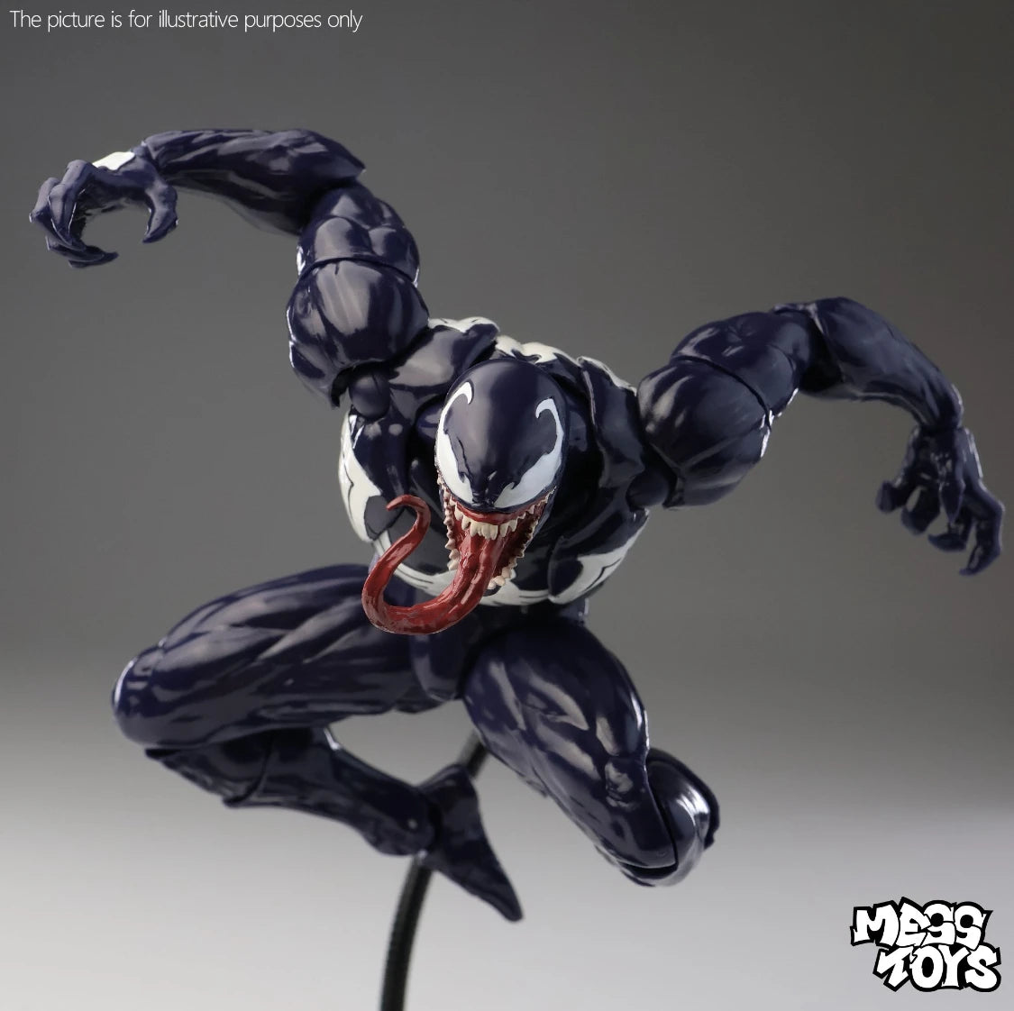 New Mess Toys Venom Lethal Neighbor Anime Action Figure Eddie Black Spider Man Spider-Man Figurine Model Statue Gift Toys