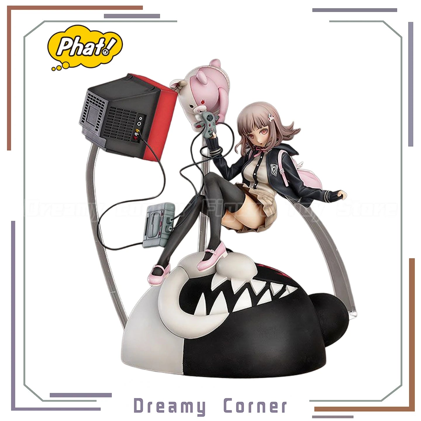 【In Stock】Original Phat Danganronpa 2: Goodbye Despair Nanami ChiaKi 1/8 Scale Figure Toy Model Collection