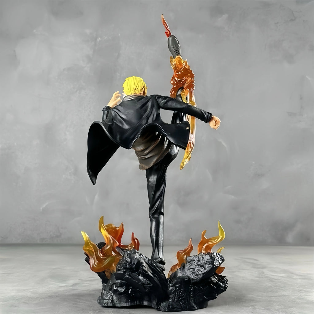 Anime One Piece Figure Sanji Figures 30cm PVC GK Statue Action Figures Collection Model Toys For Children Gifts