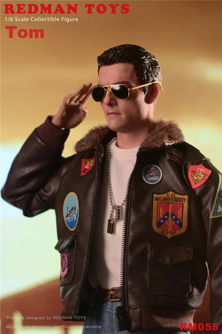 REDMAN TOYS RM055 1/6 Male Soldier Tom Cruise Full Set 12'' Action Figure Model In Stock For Fans Collection