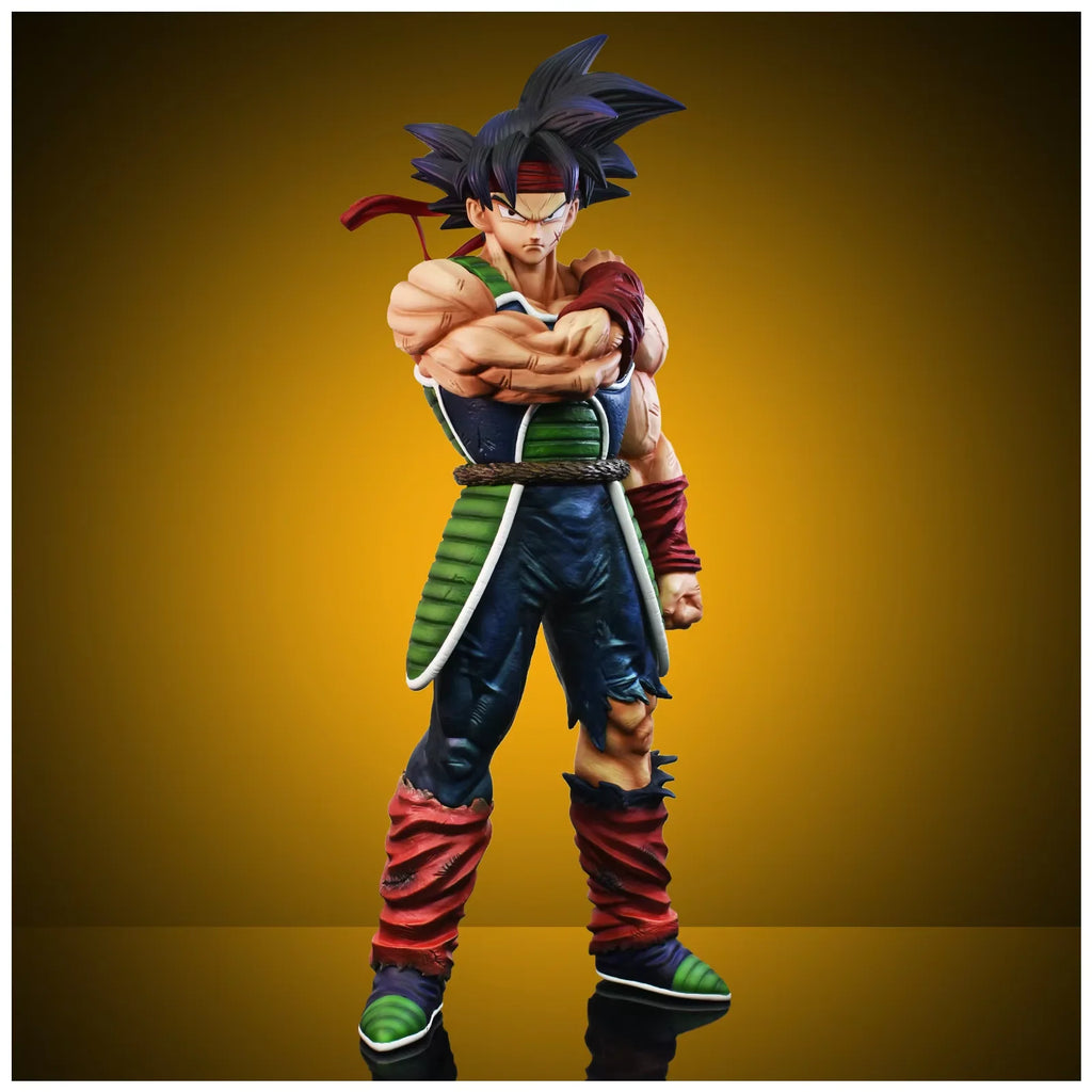 24cm/9.4in Anime Dragon Ball Z Character Badak Model Collection Model Statue Ornament Toy Gift