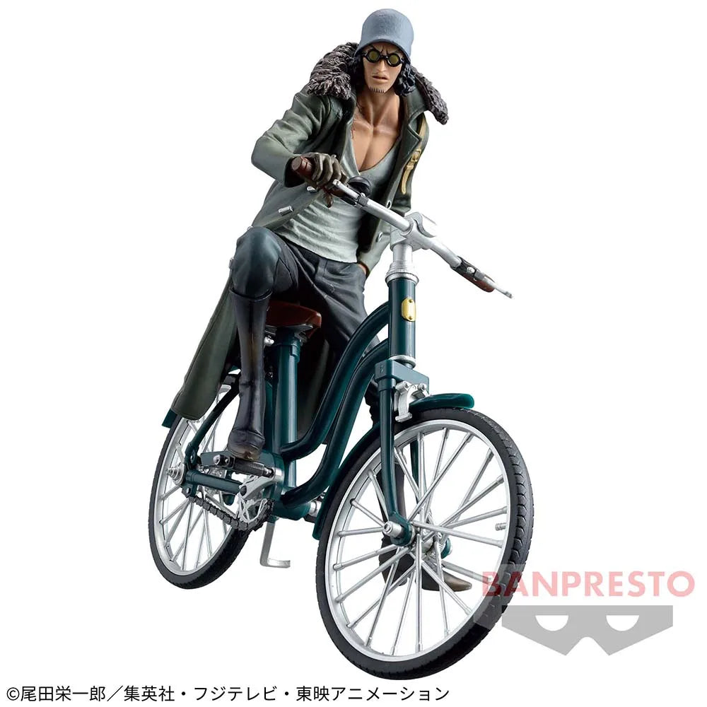 BANDAI One Piece DXF -THE GRANDLINE VEHICLE Kuzan bike - vol.2 Figure Model Anime Genuine Boxed Toy  Banpresto