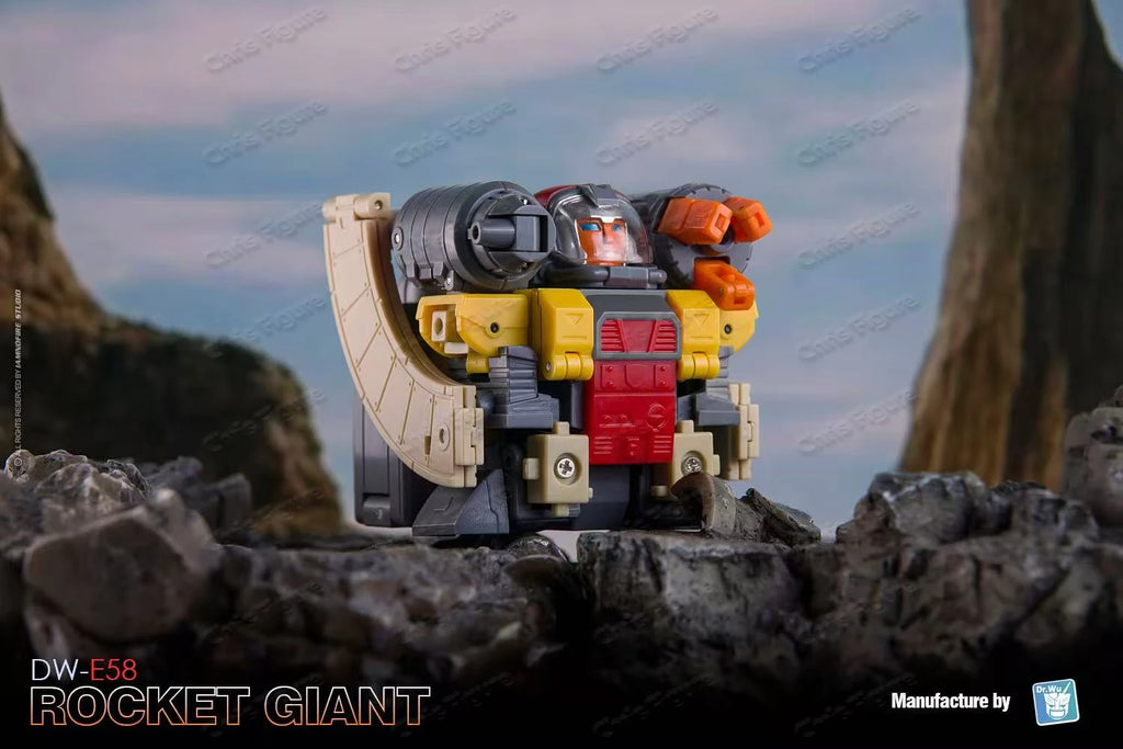 【In Stock】Dr.Wu Transformation DW-E58 SP Rocket Giant Omega Mini Action Figure Collectible Robot Toy With Box