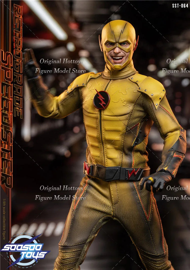 Soosoo Toys SST-064 1/6 Scale Men Soldier Speedster Comics Series Classical Character Full Set 12-inch Action Figure Model Gifts