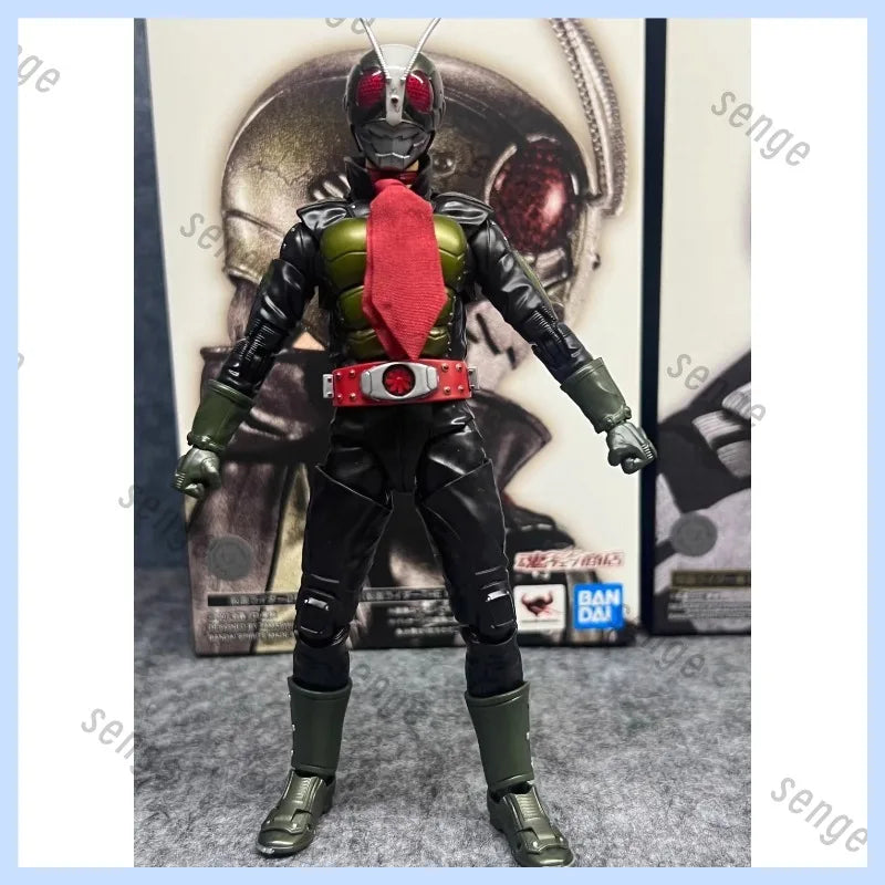 [Genuine stock] Bandai SHF real bone carving Kamen Rider THE NEXT No. 1 / No. 2 Dark style movable figure collection ornaments