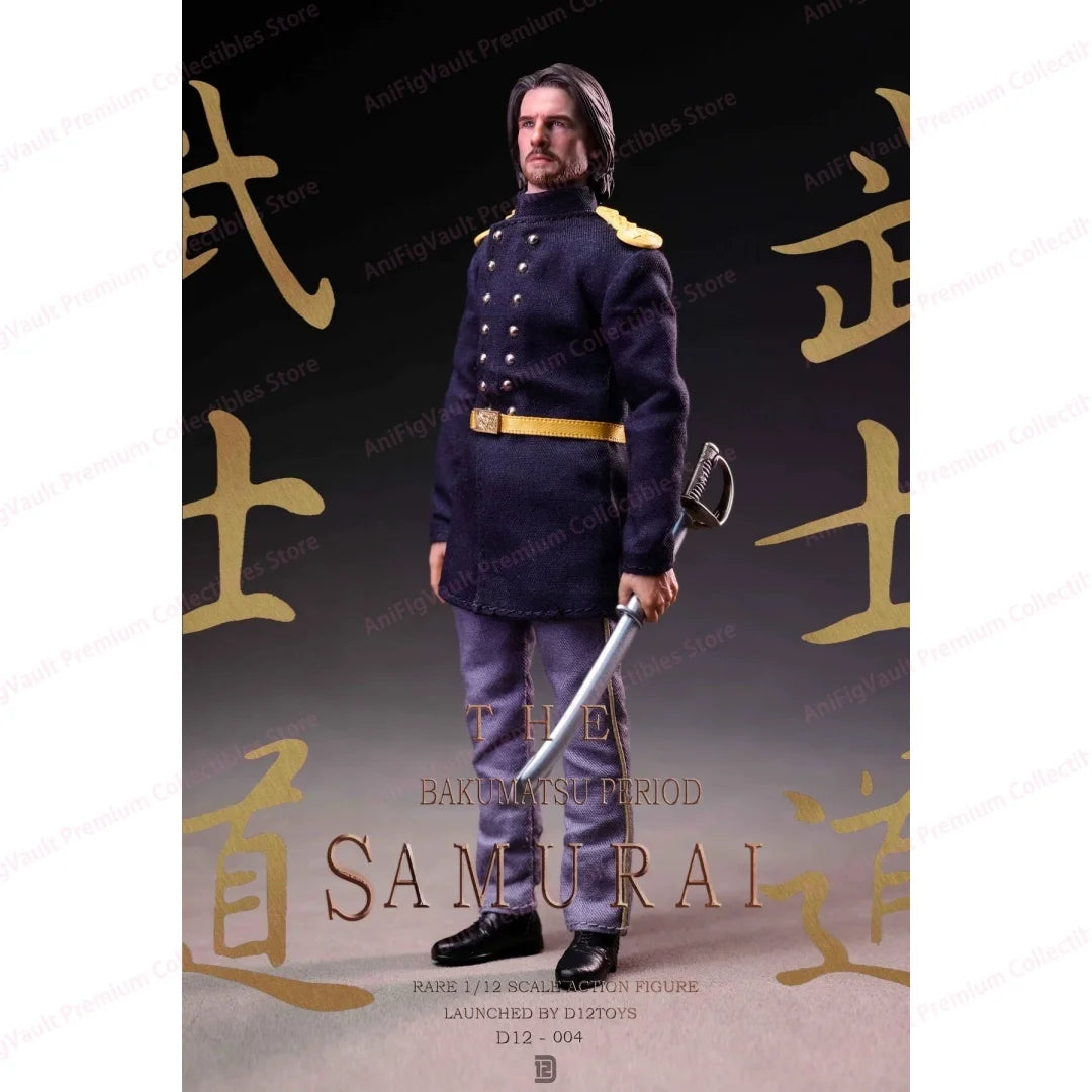 in stock D12TOYS 1/12 6in Action Figure Palm Collection Series Japanese Shogun The Last Warrior Tom Cruise Toy gift decoration