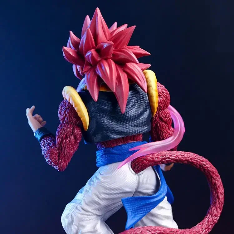 Dragon Ball Gogeta Super Saiyan 4 Actionfigur 25 cm Son Goku mit Vegeta kombinierte Figur PVC-Modell Puppen Spielzeug Geschenke
