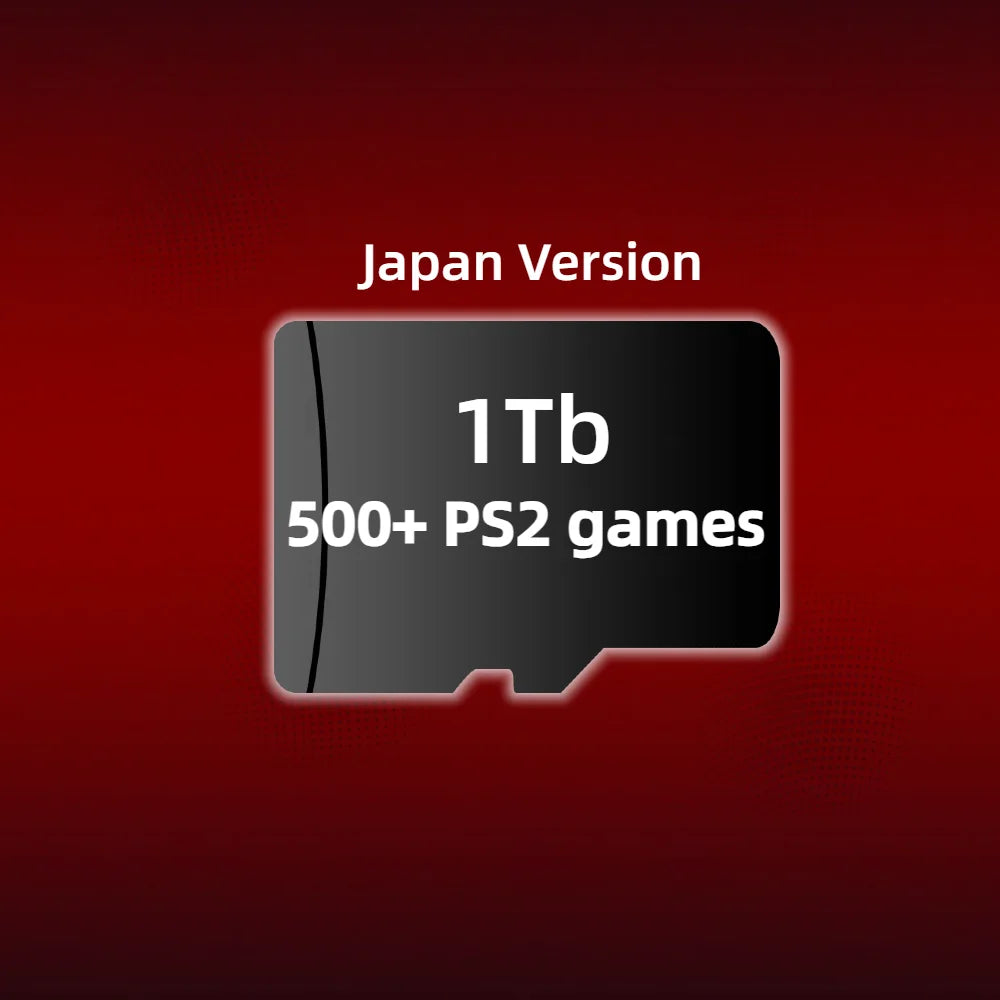 TF Game Card For Retroid Pocket 4 Pro Retro Games PS2 PSP PS1 Android Portable Console Gaming Memory SD H-Speed Cards 1Tb 512G