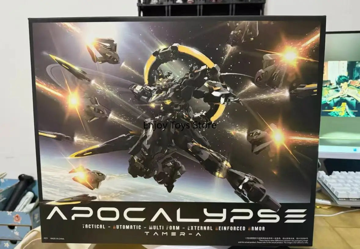 Spot Vientiane Fusion 1/100 Apocalypse Black Gold Edition Alloy Skeleton Assembly Model