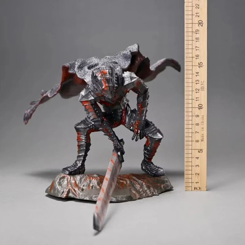 18cm Berserk Guts Berserker Armor Figure Statue 17cm Finishing Slash Pose Anime Collectible Model For Manga Enthusiasts