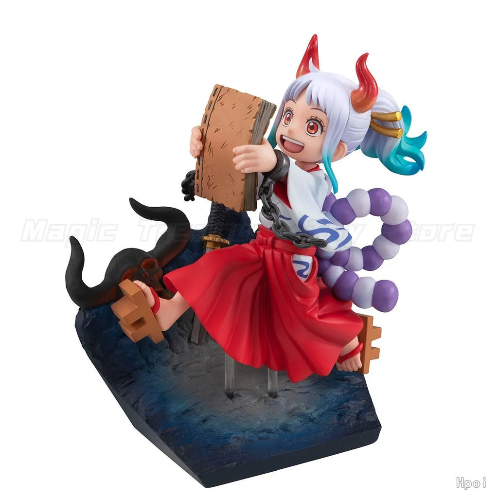 【In Stock】MegaHouse GEM ONE PIECE YAMATO RUN! Q Version Figure