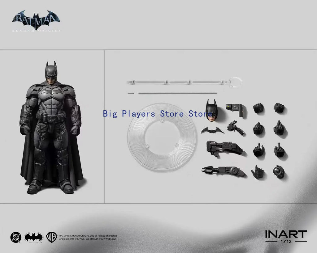 Spot Goods INART Batman Arkham Origins 1/12 Action Figure