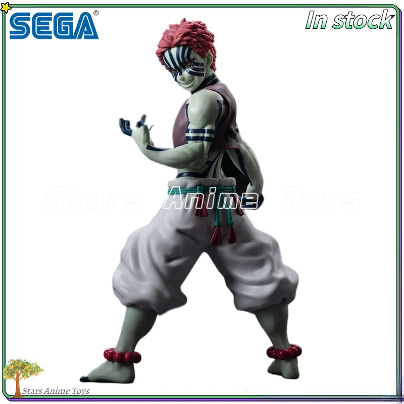 Оригинален SEGA SPM Super Premium Demon Slayer: Kimetsu No Yaiba Akaza Аниме Ръчно изработен модел Колекция играчка