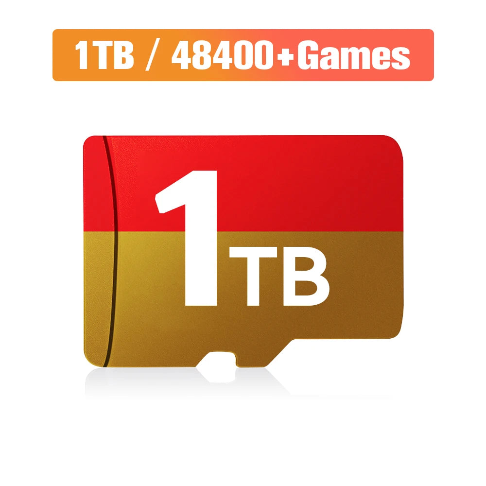 Game Card for ROG Ally/Ayaneo/OnexPlayer/GDP WIN4 Handheld Game Consoles/PC for PS3/PS2/SS/PS1/PSP/DC/MAME Emulators＆42300+Games