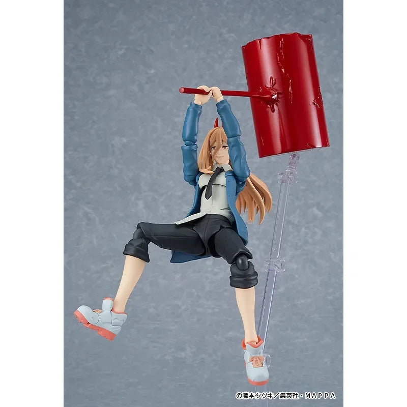 100% Original Max Factory figma No.589 POWER CHAINSAW MAN Denji PVC In Stock Anime Action Figures Model Toy Gifts
