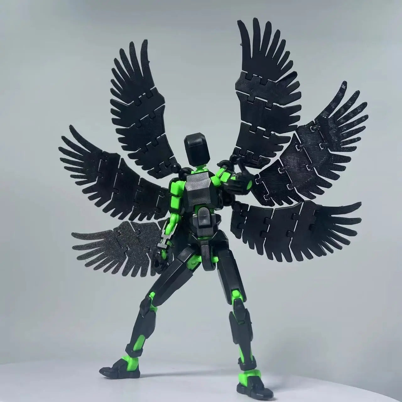 Dummy13 Series Eight-Winged Angel Colorful Hand Office Cheap Three-Dimensional Multi-Joint Movable Action Figure Assembly Model