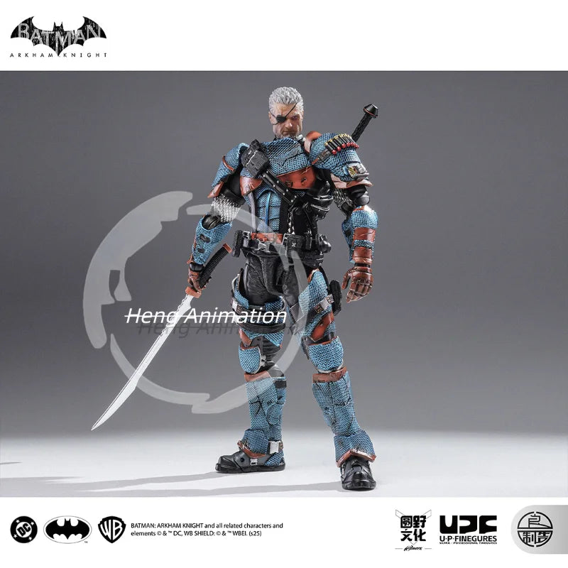 Pre-saleYuuno Bunka Yoshinobu Deathstroke Arkham Knight Articulated Batman Model Ornaments Collectibles Gifts
