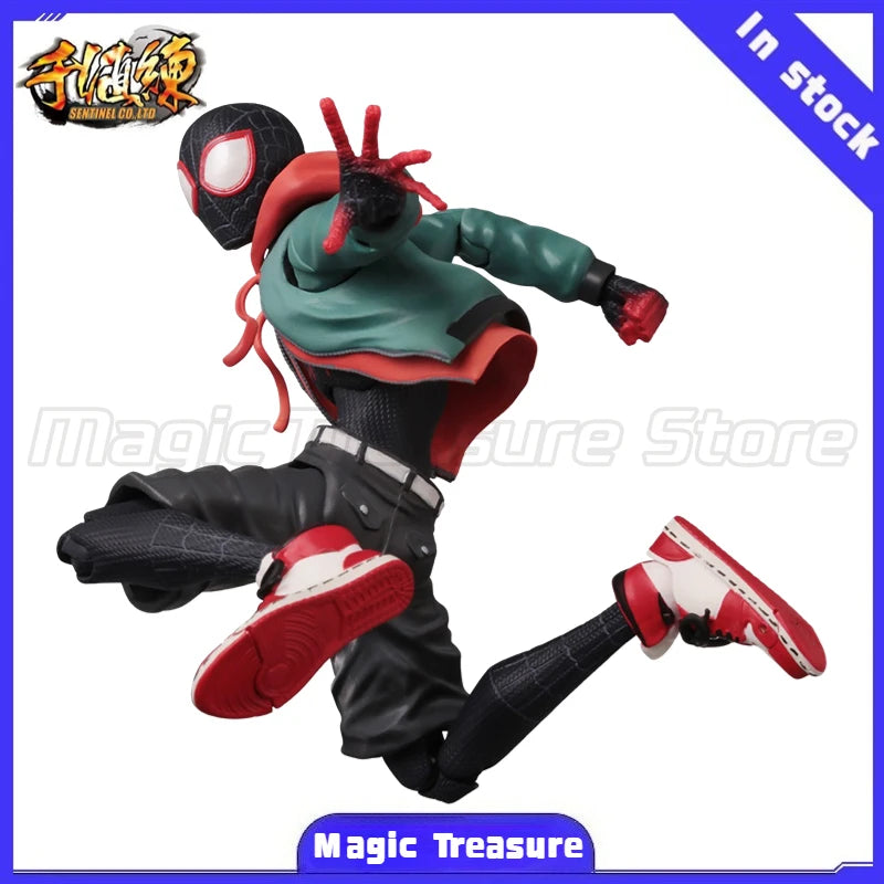【MT】Sentinel Marvel SV-Action Spider-Man: Into The Spider-Verse Spider-Man (Miles Morales) Anime Figure Collection Model Toys