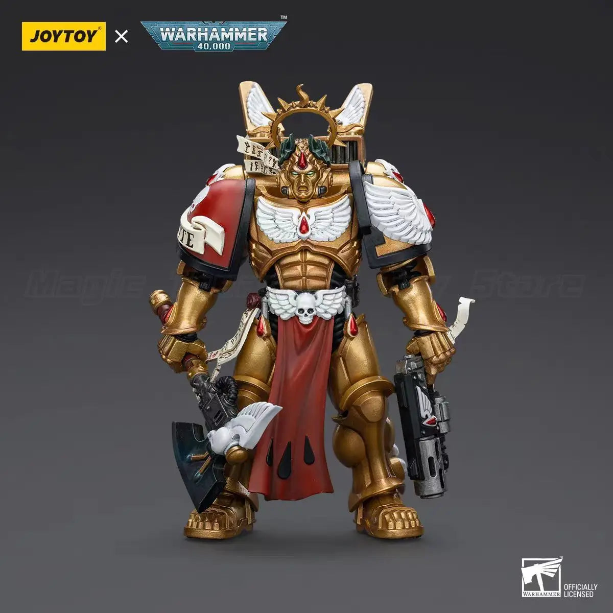 【Pre-sale】JOYTOY 1/18 Action Figure Warhammer 40K Blood Angels Commander Dante Model Toy Gift