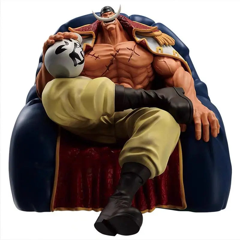 Trendy Play Japanese Comics Bandai Banpresto Ichiban Kuji One Piece  Edward Newgate  Peripheral Ornaments Action Figures Model