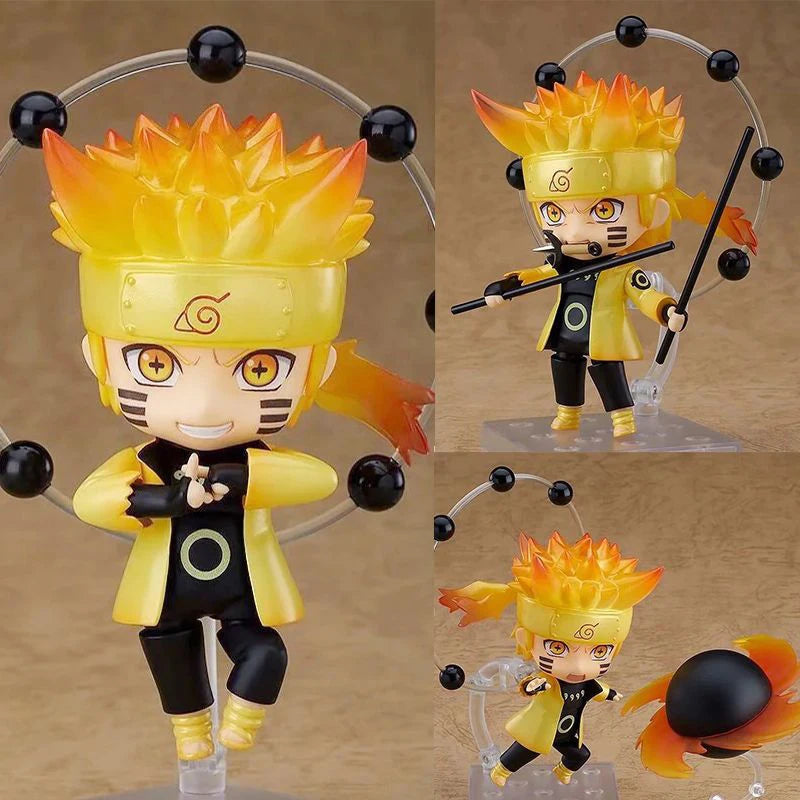 Naruto Animation Game Peripheral Toy Sasuke Itachi Kakashi Obito Sakura Madara Anime Action Movable Model Figures Collection NTR