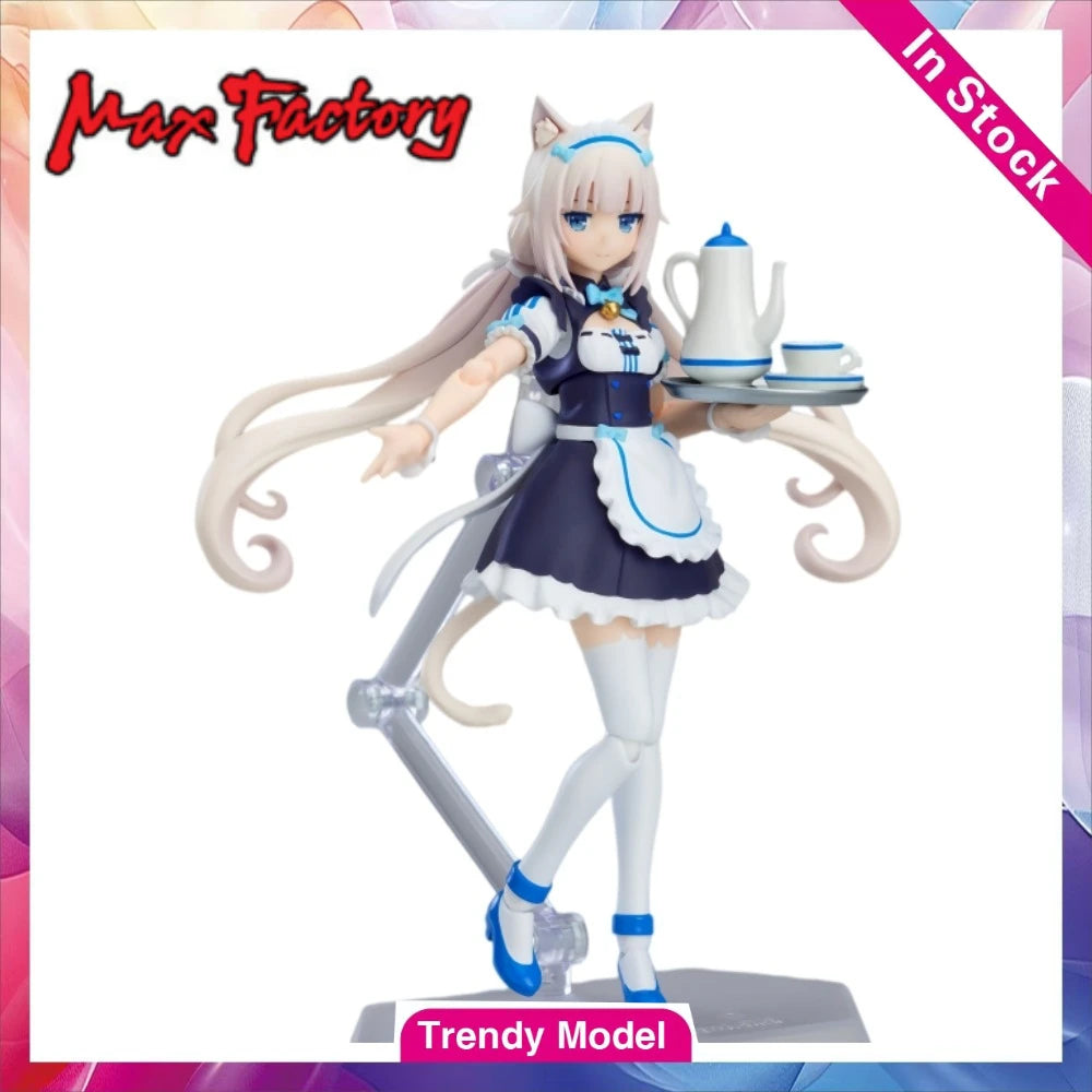 【TM】In Stock Max Factory Figma 487 NEKOPARA Vol.1 Soleil Opened Vanilla Action Figures Model Toy Gift Collection Ornament